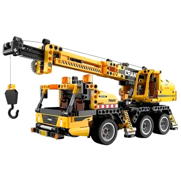 Constructor CaDa Mobile Crane Transport/ Yellow photo 2