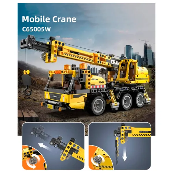 Constructor CaDa Mobile Crane Transport/ Yellow photo 5