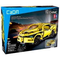 Конструктор с радиоуправлением CaDa Chevrolet Camaro Автомобиль/ Желтый