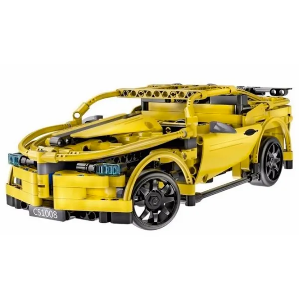 Конструктор с радиоуправлением CaDa Chevrolet Camaro Автомобиль/ Желтый photo 2