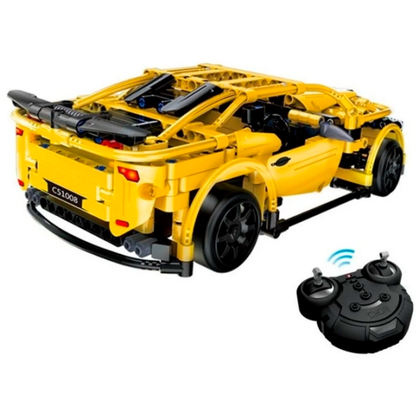 Конструктор с радиоуправлением CaDa Chevrolet Camaro Автомобиль/ Желтый photo 3