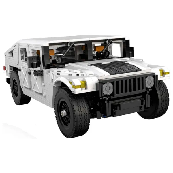 Constructor CaDa Hummer Humvee Mașină/ White photo 4