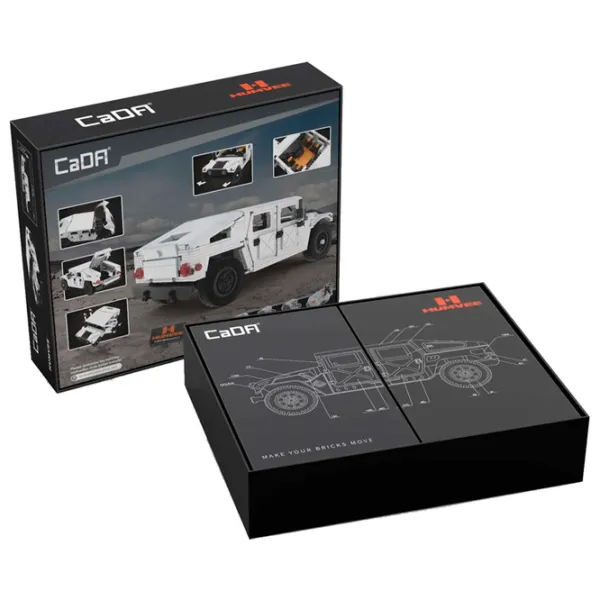 Constructor CaDa Hummer Humvee Mașină/ White photo 5