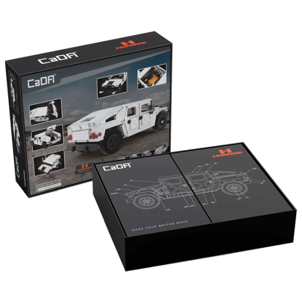 Constructor CaDa Hummer Humvee Mașină/ White photo 5