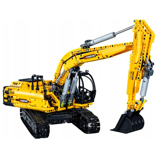 Constructor CaDa Fully Functional Excavator Transport/ Yellow photo 2