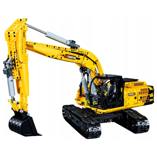 Constructor CaDa Fully Functional Excavator Transport/ Yellow photo 4