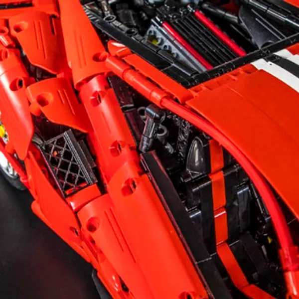 Конструктор CaDa Italian super car Автомобиль/ Красный photo 4