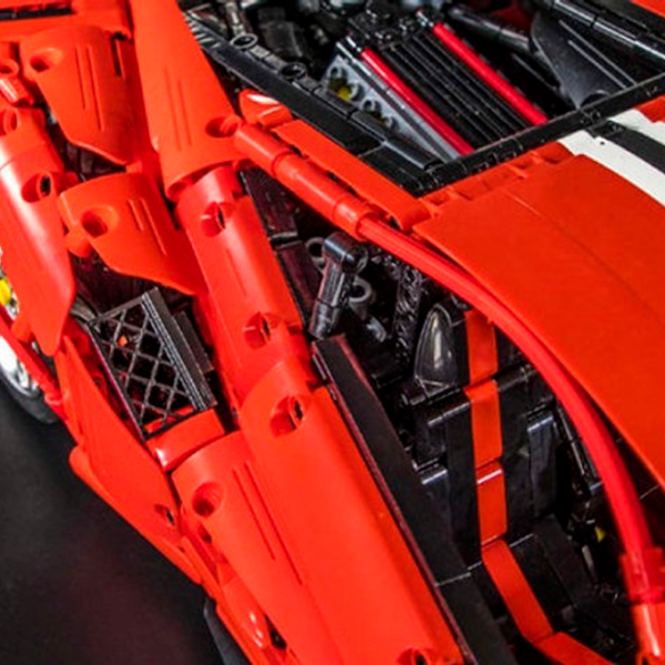 Конструктор CaDa Italian super car Автомобиль/ Красный photo 4