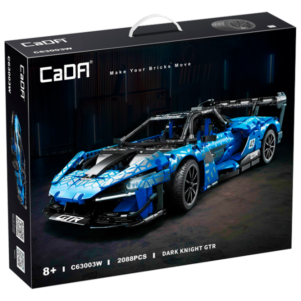 Constructor CaDa Dark Knight GTR Mașină/ Blue photo 1