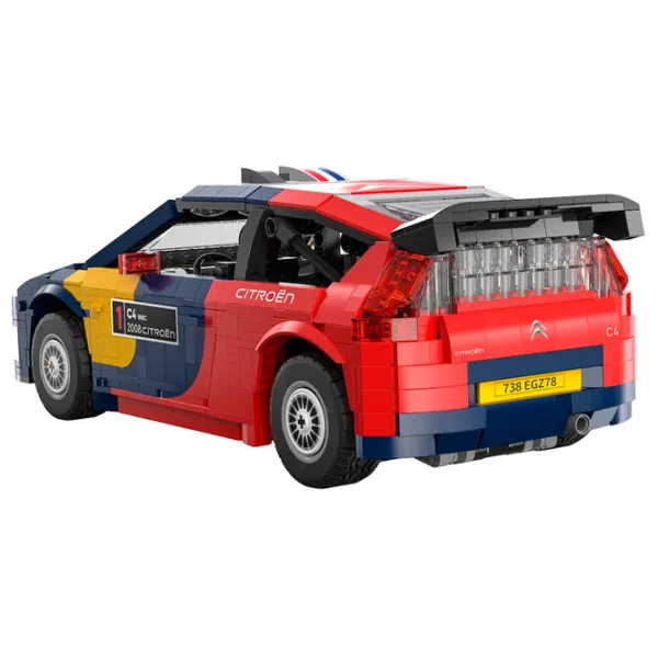 Конструктор CaDa 2008 Citroen C4 WRC Автомобиль/ Красный photo 4