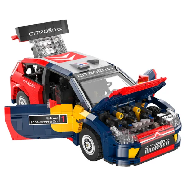 Конструктор CaDa 2008 Citroen C4 WRC Автомобиль/ Красный photo 5