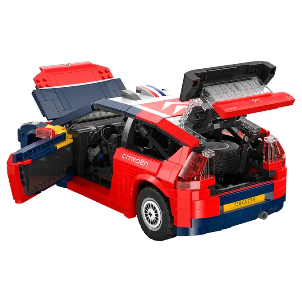 Конструктор CaDa 2008 Citroen C4 WRC Автомобиль/ Красный photo 6