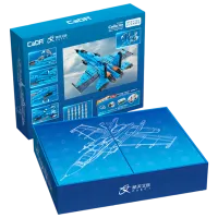 Конструктор с радиоуправлением CaDa J-15 Flying Shark Самолёт/ Синий