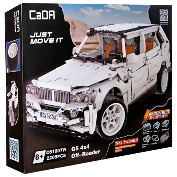 Constructor CaDa BMW G5 SUV 4WD Mașină/ White photo 1