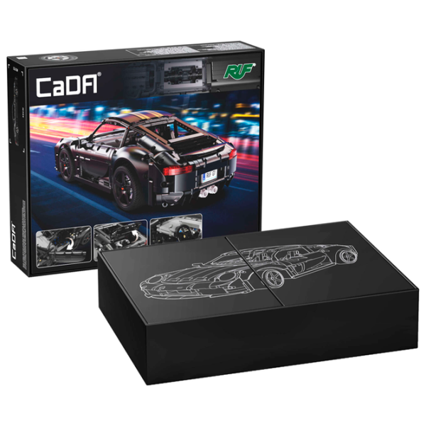 Конструктор CaDa Porshe RUF GT Автомобиль/ Черный photo 6