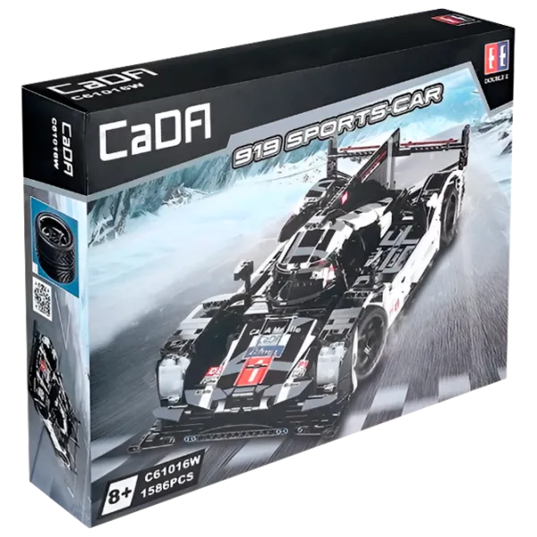 Конструктор CaDa Porshe 919 Sport-Car Автомобиль/ Белый photo 1