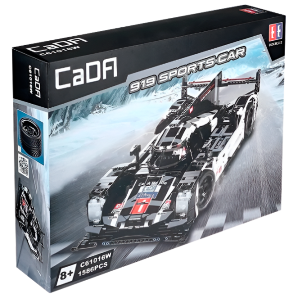 Конструктор CaDa Porshe 919 Sport-Car Автомобиль/ Белый photo 1