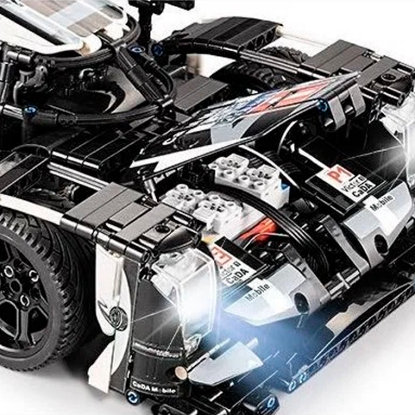 Конструктор CaDa Porshe 919 Sport-Car Автомобиль/ Белый photo 4