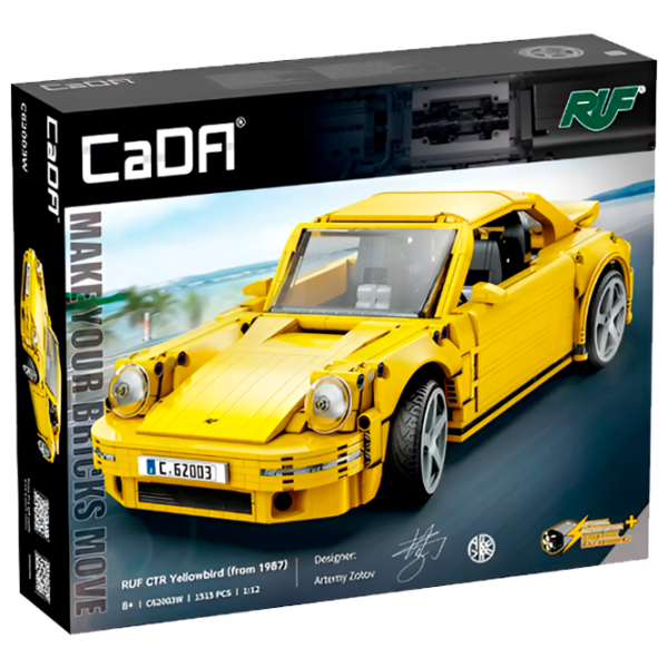 Constructor CaDa RUF CTR Mașină/ Yellow photo 1