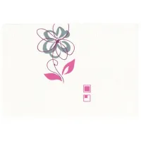 Tapete Novamur Vive La France White / Floristică