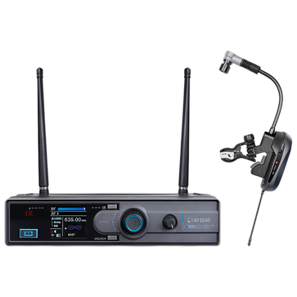 Microfon pentru instrument muzical RBR D333-V2 Black photo 1