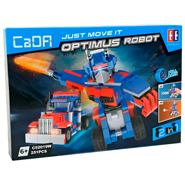 Constructor CaDa Optimus Robot/ Blue photo 1