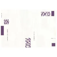 Tapete Novamur Vive La France White / Geometric