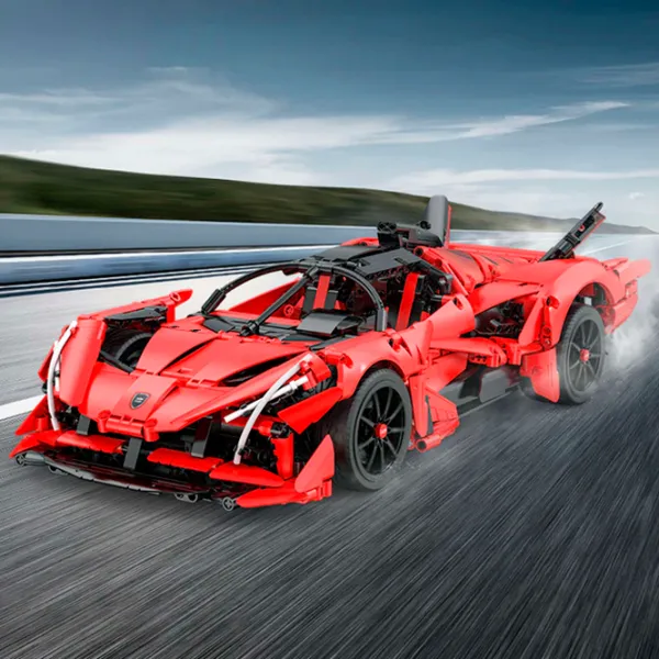 Constructor CaDa APE Super-Car Mașină/ Red photo 2