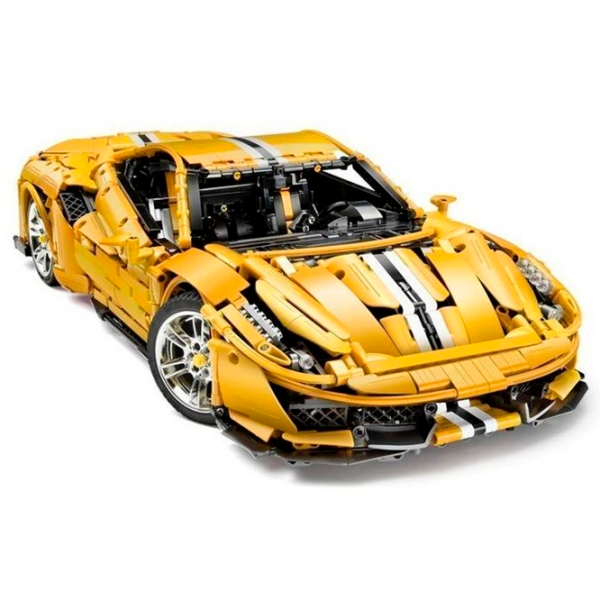 Constructor cu telecomandă CaDa Italian super car Mașină/ Yellow photo 3