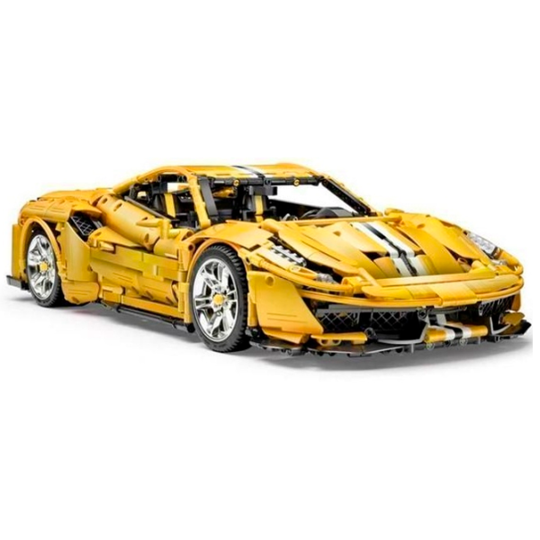 Constructor cu telecomandă CaDa Italian super car Mașină/ Yellow photo 5