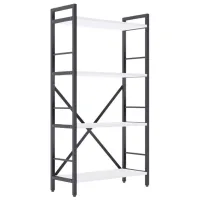 Etajeră Nex Home Loft Anthracite-White / PAL