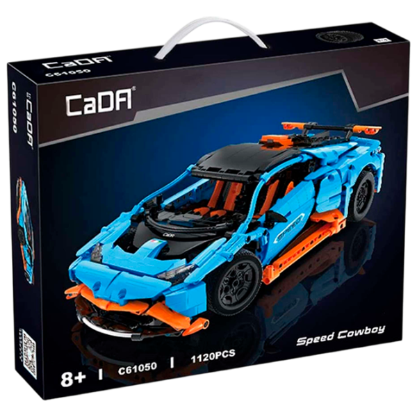 Constructor CaDa Speed Cowboy Mașină/ Blue photo 1
