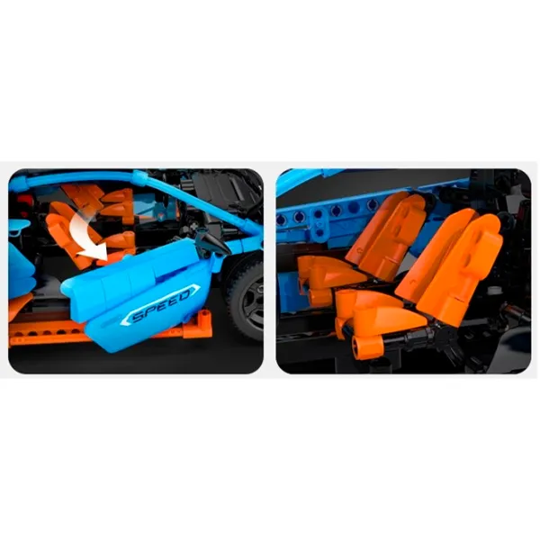 Constructor CaDa Speed Cowboy Mașină/ Blue photo 6