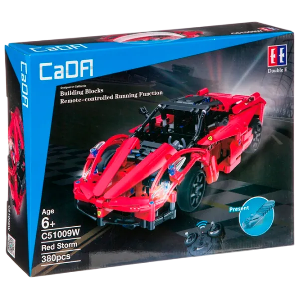 Constructor cu telecomandă CaDa Red Storm Mașină/ Red photo 1