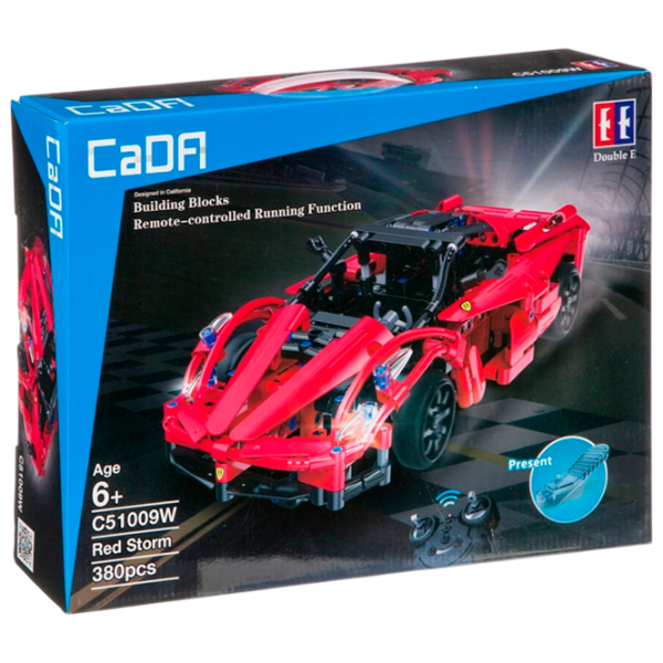 Constructor cu telecomandă CaDa Red Storm Mașină/ Red photo 1