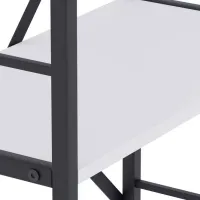 Etajeră Nex Home Loft Anthracite-White / PAL photo 4