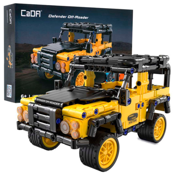 Constructor CaDa Defender Off-Road Mașină/ Yellow photo 4