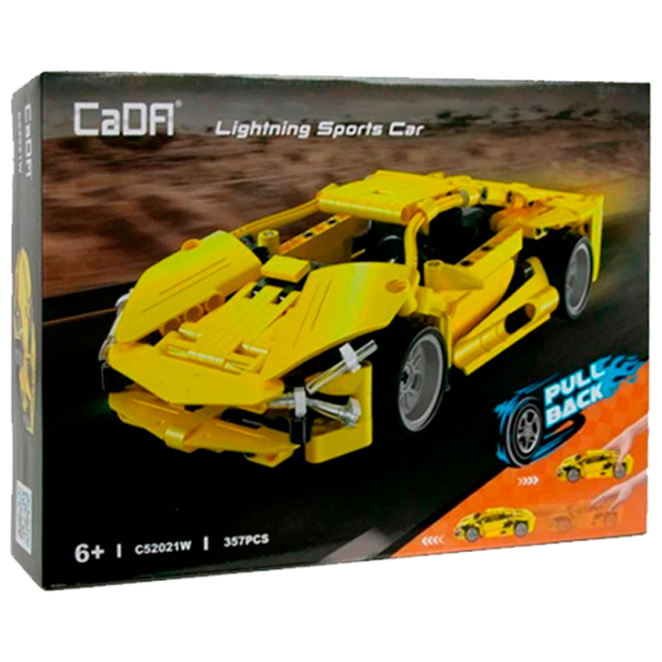 Constructor CaDa Lightning Sport Car Mașină/ Yellow photo 1