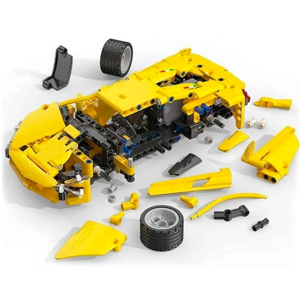 Constructor CaDa Lightning Sport Car Mașină/ Yellow photo 4