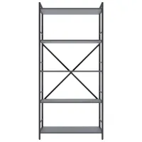 Etajeră Nex Home Loft Anthracite / PAL photo 3