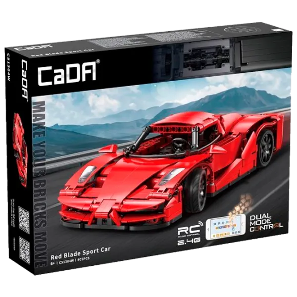 Constructor cu telecomandă CaDa Red Blade Mașină/ Red photo 1
