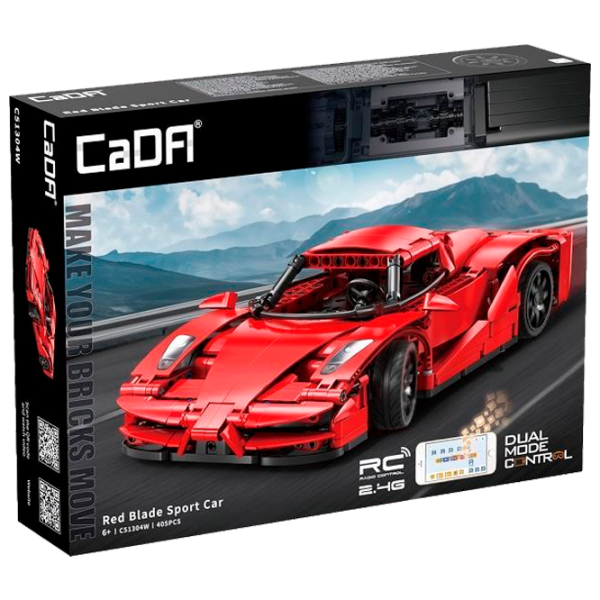 Constructor cu telecomandă CaDa Red Blade Mașină/ Red photo 1