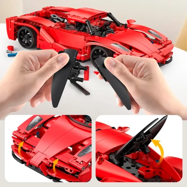 Constructor cu telecomandă CaDa Red Blade Mașină/ Red photo 7