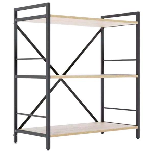Стеллаж Nex Home Loft Антрацит-Дуб / ДСП  photo 1