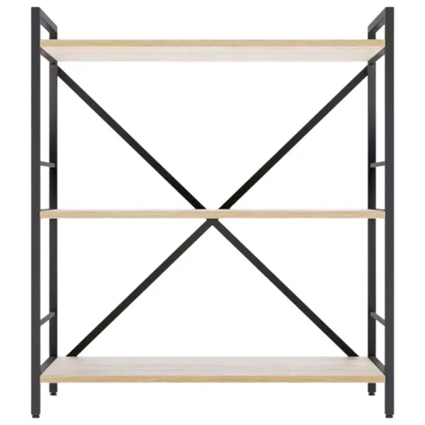 Стеллаж Nex Home Loft Антрацит-Дуб / ДСП  photo 2