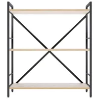 Etajeră Nex Home Loft Anthracite-Oak Artisan / PAL photo 2