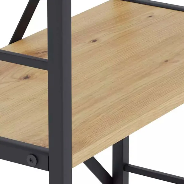 Стеллаж Nex Home Loft Антрацит-Дуб / ДСП  photo 5