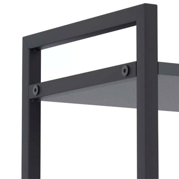 Стеллаж Nex Home Loft Антрацит-Дуб / ДСП  photo 6