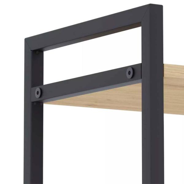 Стеллаж Nex Home Loft Антрацит-Дуб / ДСП  photo 7