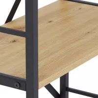 Etajeră Nex Home Loft Anthracite-Oak Artisan / PAL photo 3